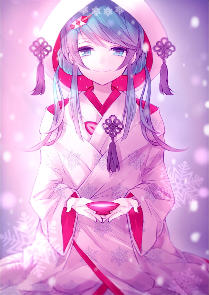 初音未来，白无垢，miku 