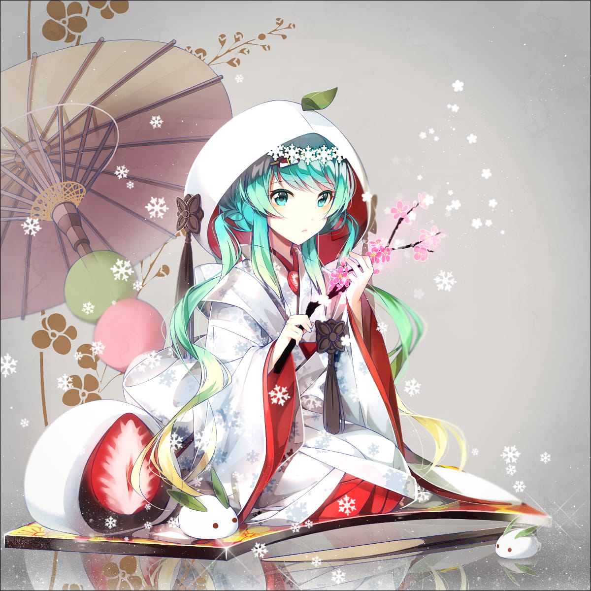 初音未来，白无垢，miku 