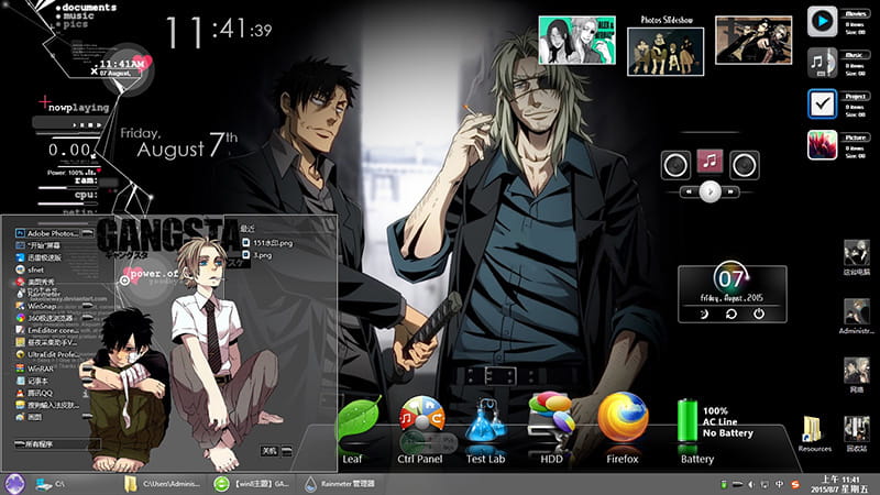 win8.1主题，GANGSTA匪徒， 电脑主题
