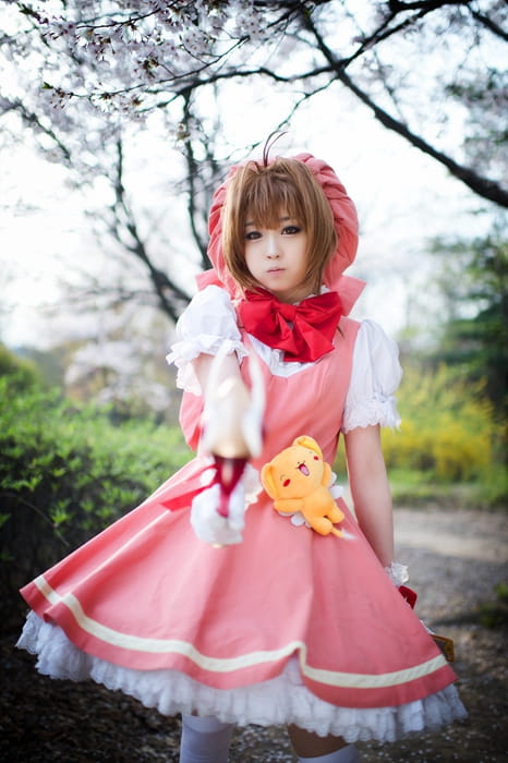 cos cosplay 木之本樱 萌娘 小樱 魔卡少女樱