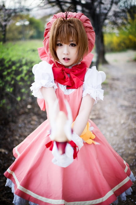 cos cosplay 木之本樱 萌娘 小樱 魔卡少女樱