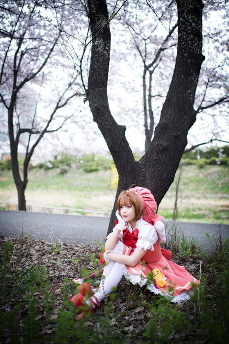 cos cosplay 木之本樱 萌娘 小樱 魔卡少女樱