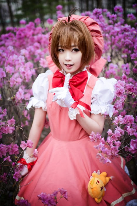 cos cosplay 木之本樱 萌娘 小樱 魔卡少女樱