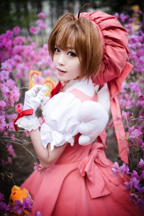 cos cosplay 木之本樱 萌娘 小樱 魔卡少女樱