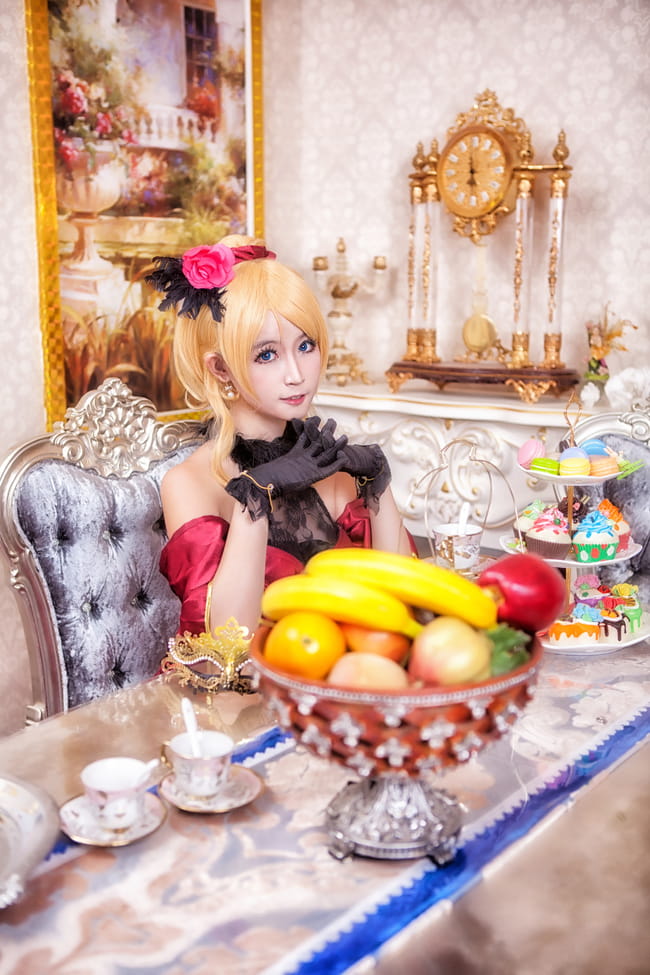 授权COS，lovelive！，绚濑绘里，yui金鱼，coser