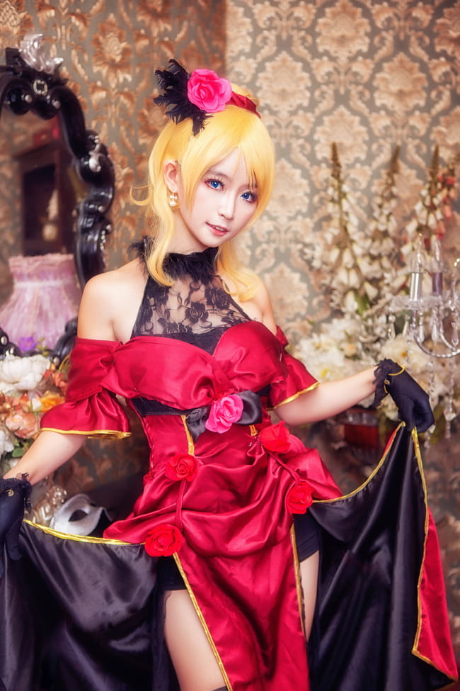 授权COS，lovelive！，绚濑绘里，yui金鱼，coser