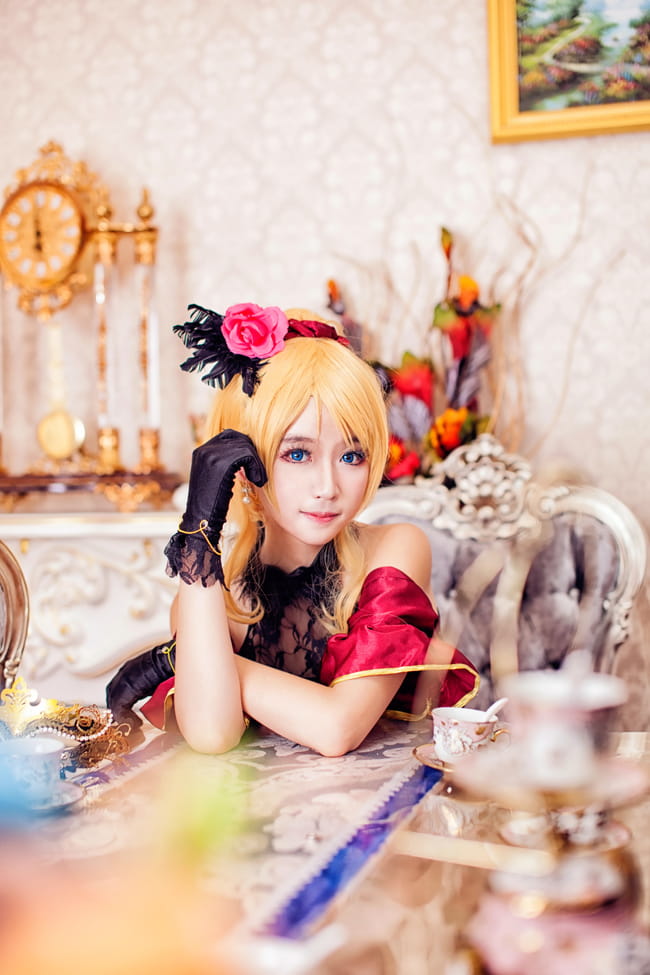 授权COS，lovelive！，绚濑绘里，yui金鱼，coser