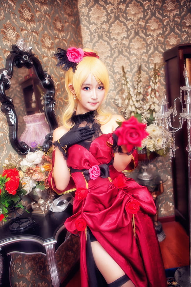 授权COS，lovelive！，绚濑绘里，yui金鱼，coser