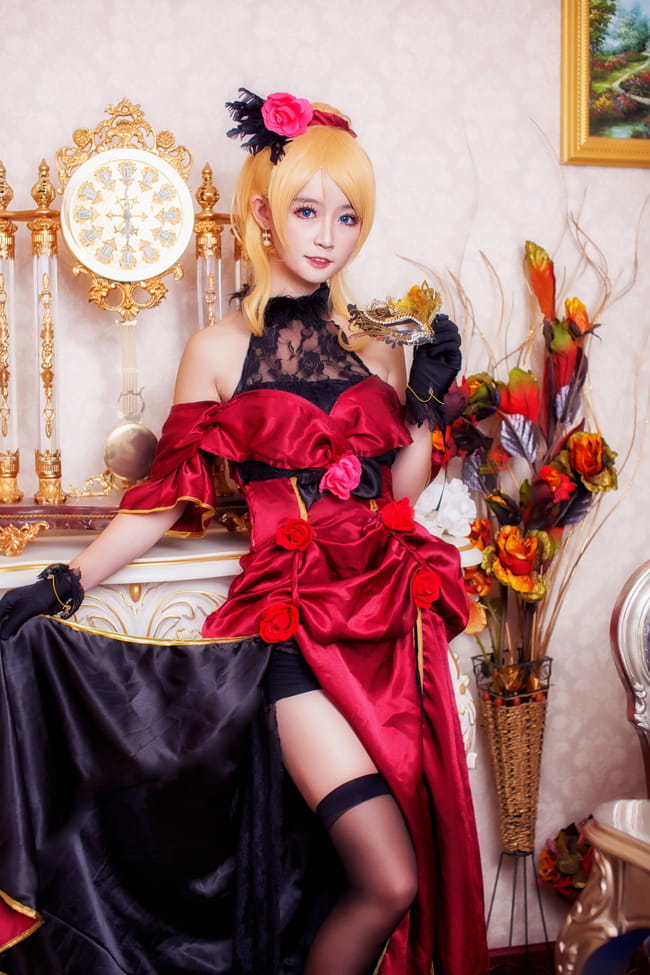 授权COS，lovelive！，绚濑绘里，yui金鱼，coser