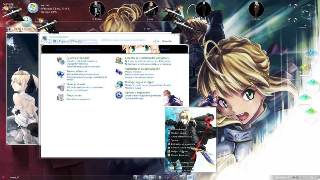 【win7主题】Fate Zero V2 by andrea_37