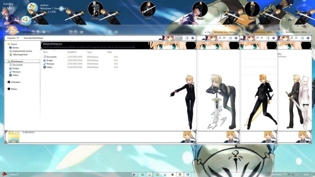 【win7主题】Fate Zero V2 by andrea_37